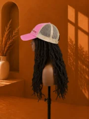 Bougie — Pink SnapBack Soft Fox Locs - Image 2