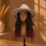 Grey Fedora – Boho Braids 16–18"