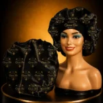 Short Satin bonnet.
