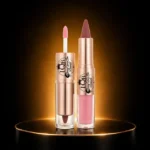lip gloss with lipstick