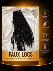 Faux locs hair extensions