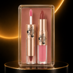 lip gloss with lipstick